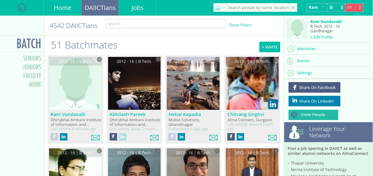 AlmaConnect: Alumni Networking Portal helping you discover & connect ...