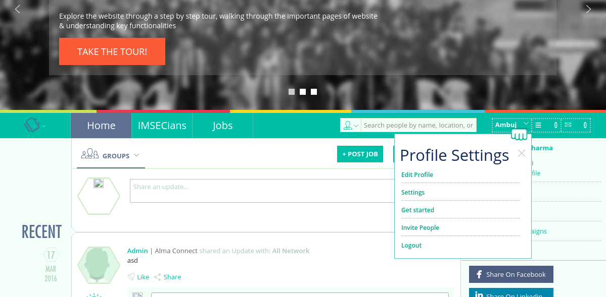 AlmaConnect: Alumni Networking Portal helping you discover & connect ...